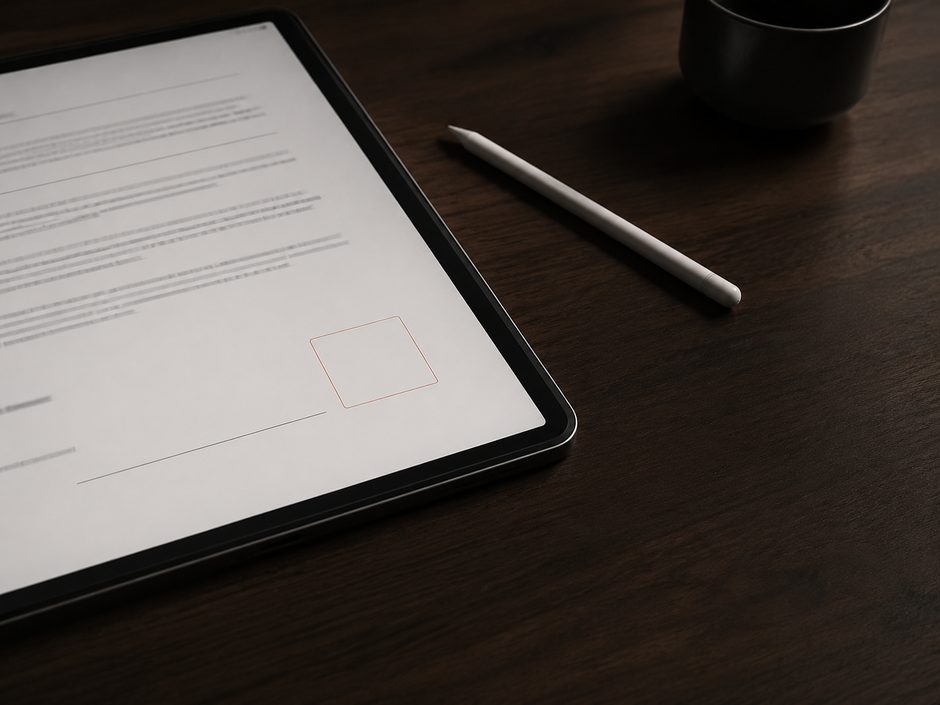 Sign documents
